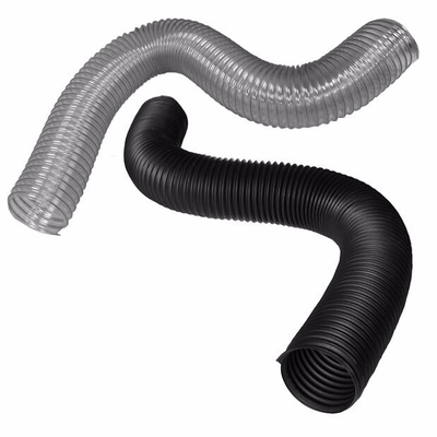 Taglio di gomma Collettore di polvere Tubo di aspirazione Polyurethane Flessibile Acciaio filo Tubo TPU Rimborabile