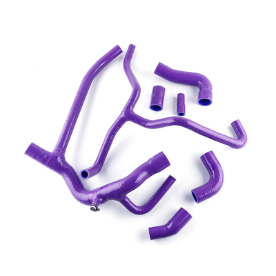 Servizio di stampaggio personalizzato per tubi di raffreddamento del radiatore in silicone in parti auto personalizzate