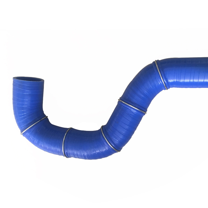 Tubo di gomma di accoppiamento in silicone per macchine di ingegneria 45/90/135 gradi gomito